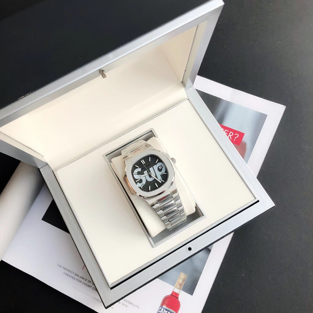 Patek Philipps Sa X Supreme Watch - DopestKickz
