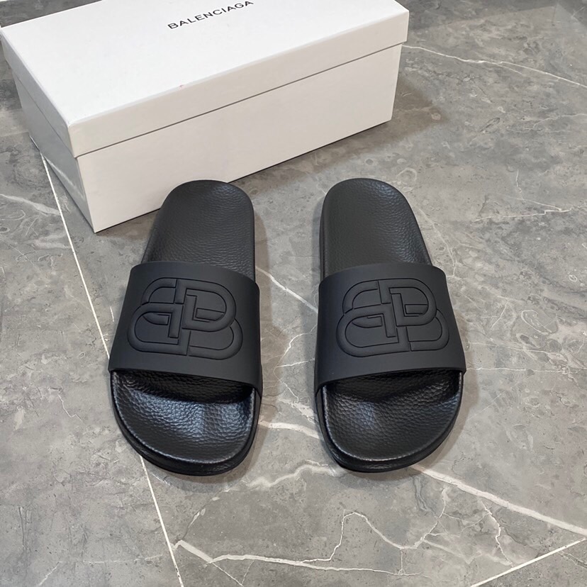 Balenciaga Bb Slide Sandal - DopestKickz
