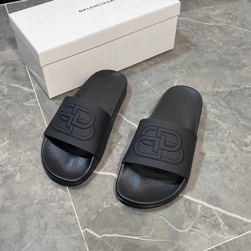 Balenciaga Bb Slide Sandal - DopestKickz