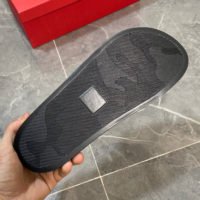 Valenti Garavani Summer V Logo Singature Sandal In Blue - DopestKickz