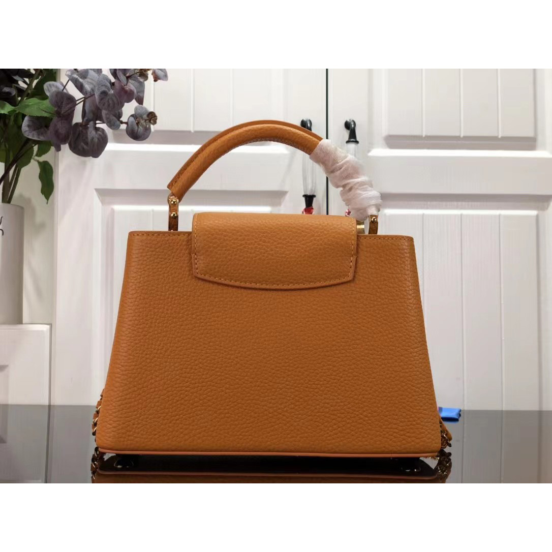 Louis Vuitton Capucines Handbag In Brown（27 x 18 x 9cm） - DopestKickz