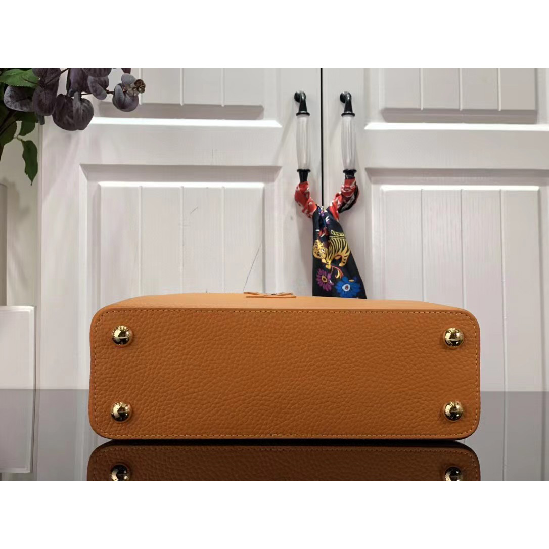 Louis Vuitton Capucines Handbag In Brown（27 x 18 x 9cm） - DopestKickz