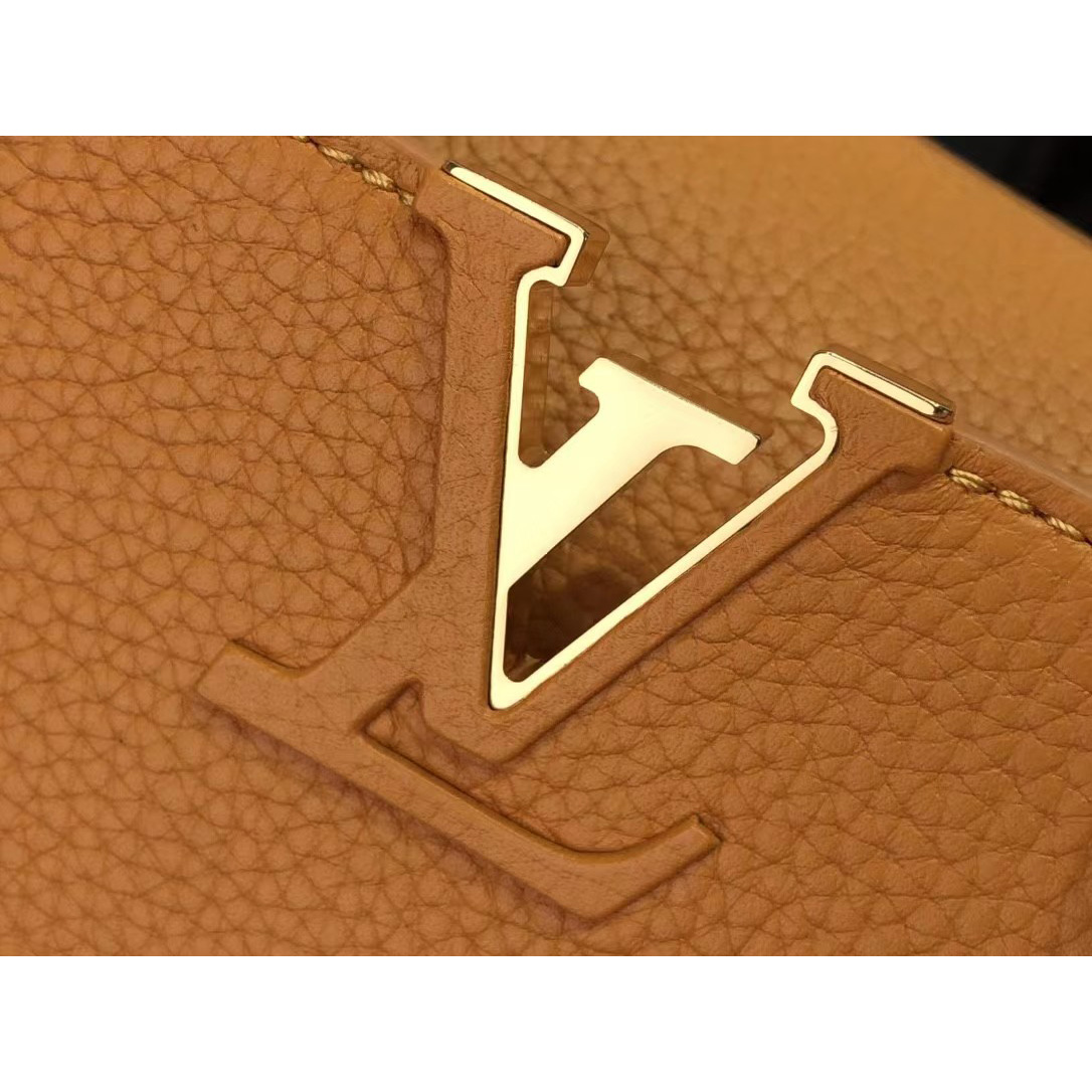 Louis Vuitton Capucines Handbag In Brown（27 x 18 x 9cm） - DopestKickz