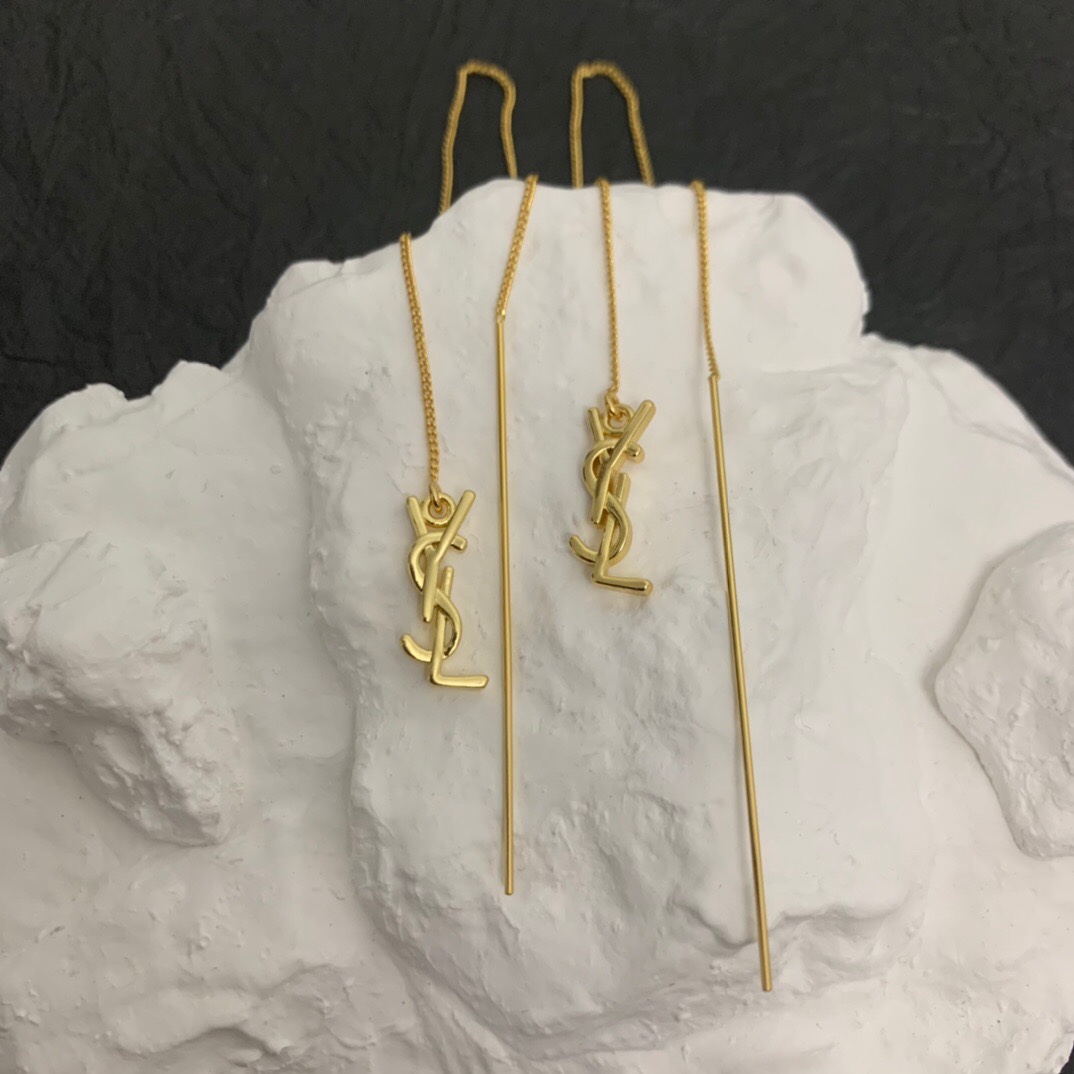 Saint Laurent YSL Earrings - DopestKickz