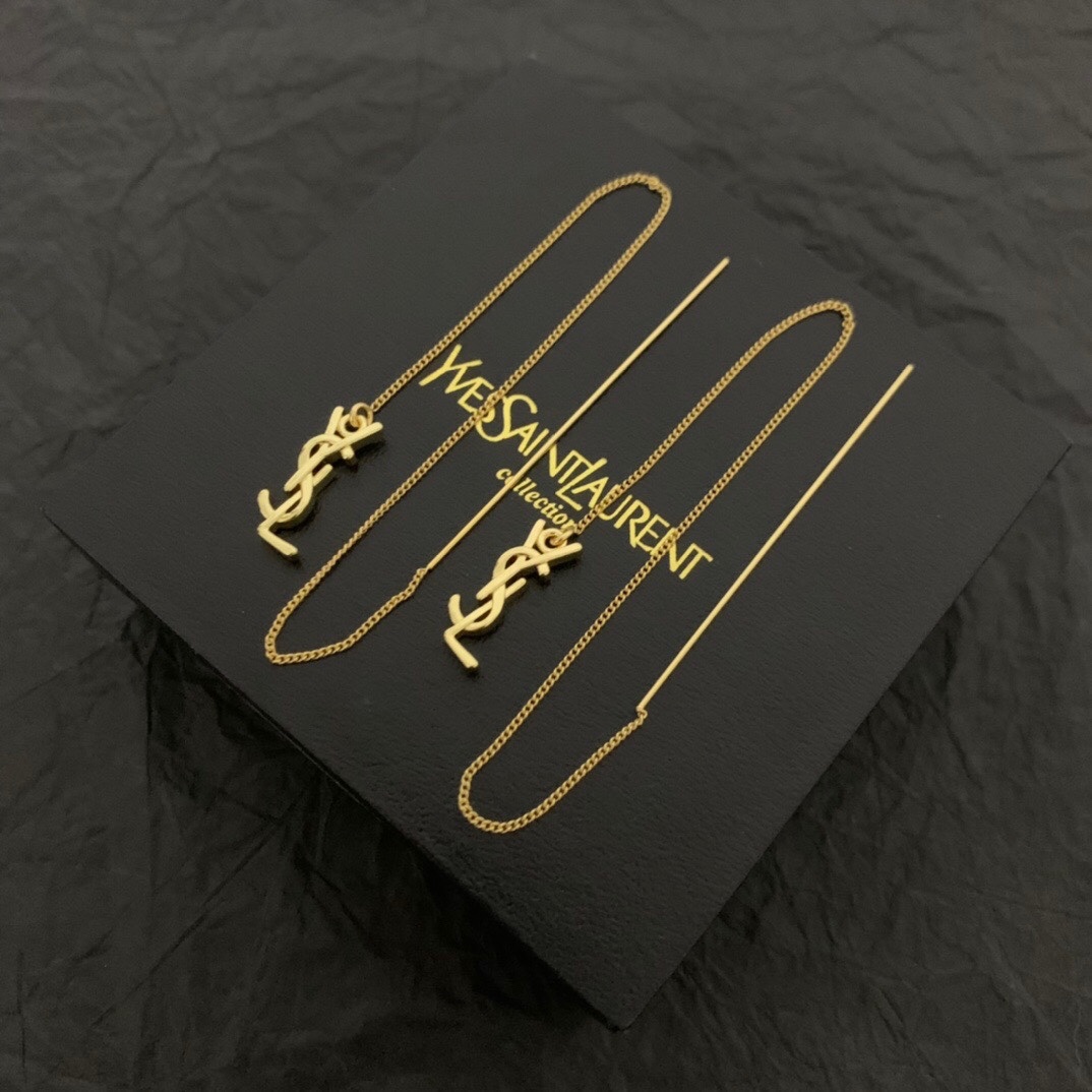 Saint Laurent YSL Earrings - DopestKickz