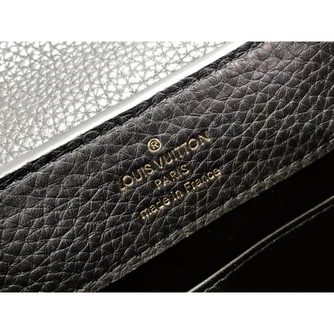 Louis Vuitton Capucines Mini Handbag In Black(21 x 14 x 8 cm) - DopestKickz