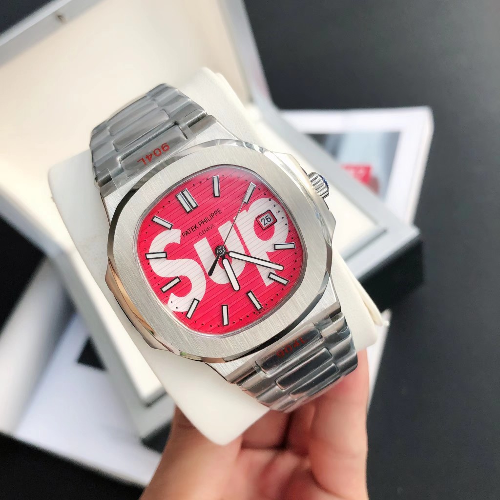 Patek Philipps Sa X Supreme Watch - DopestKickz