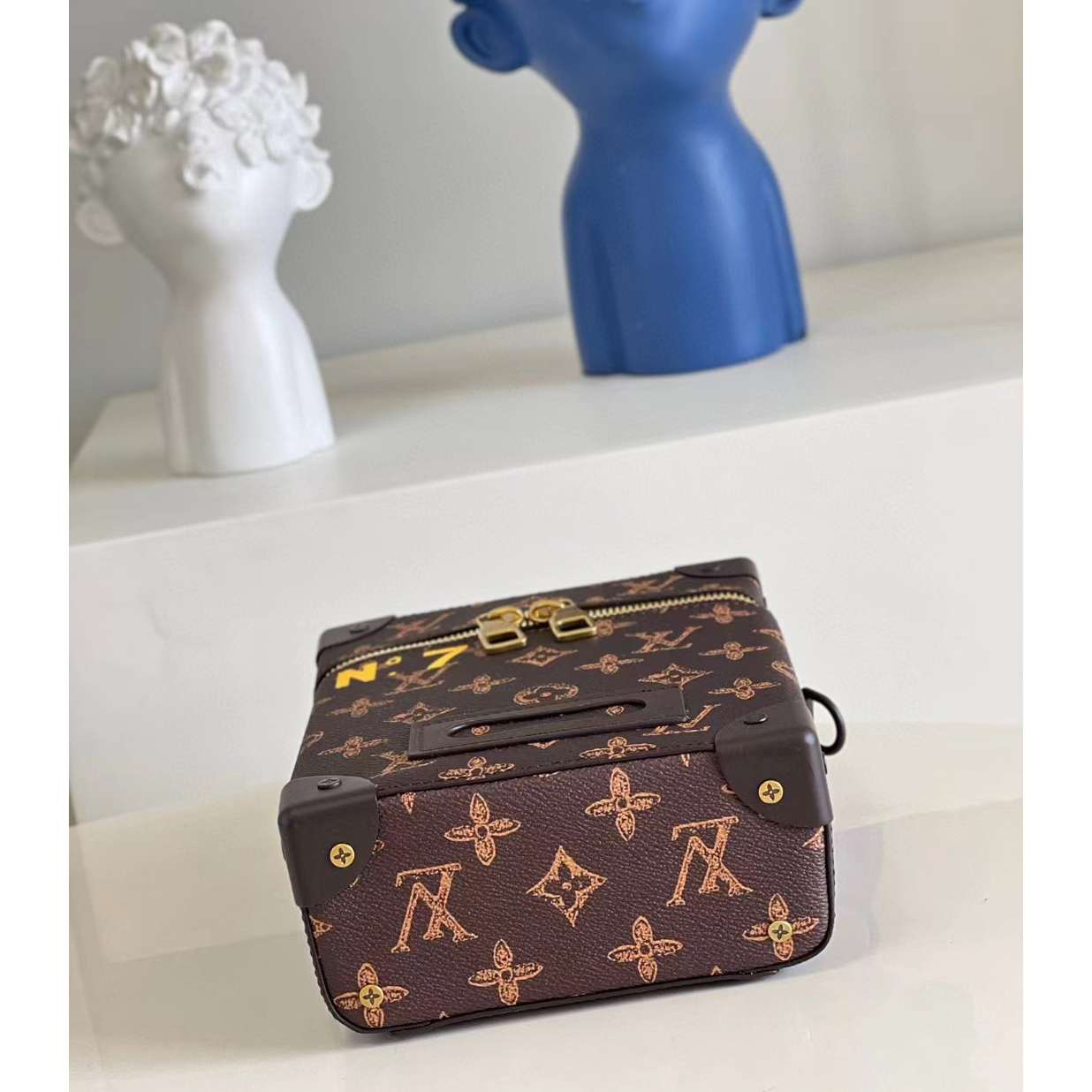 Louis Vuitton Vertical Box Trunk Handbag(15.5-22-7.5 CM) - DopestKickz