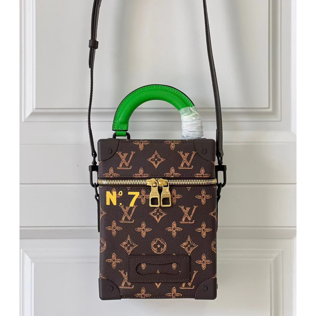 Louis Vuitton Vertical Box Trunk Handbag(15.5-22-7.5 CM) - DopestKickz