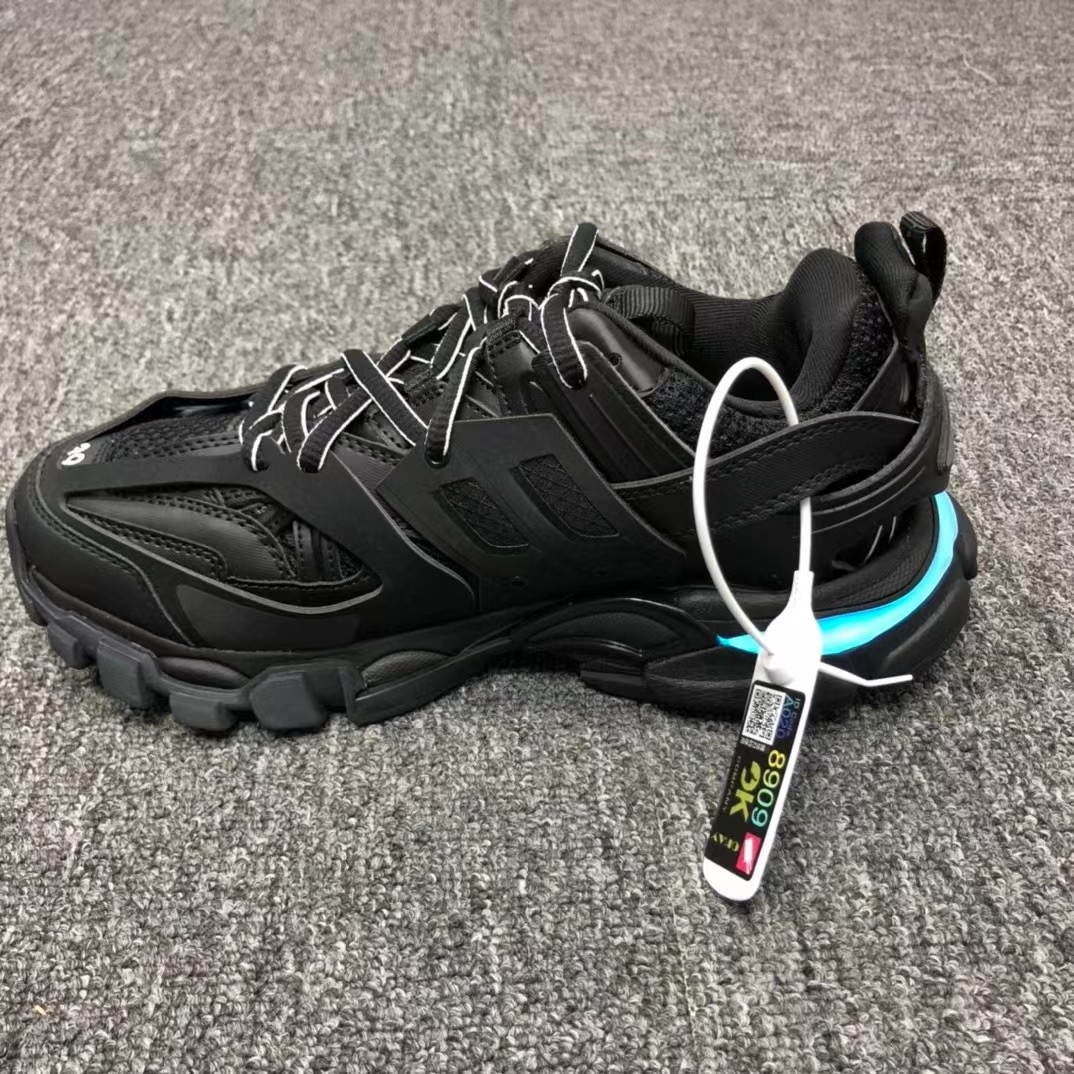 Balenciaga Tess S. Gomma Trek 3.0 LED Sneakers - DopestKickz