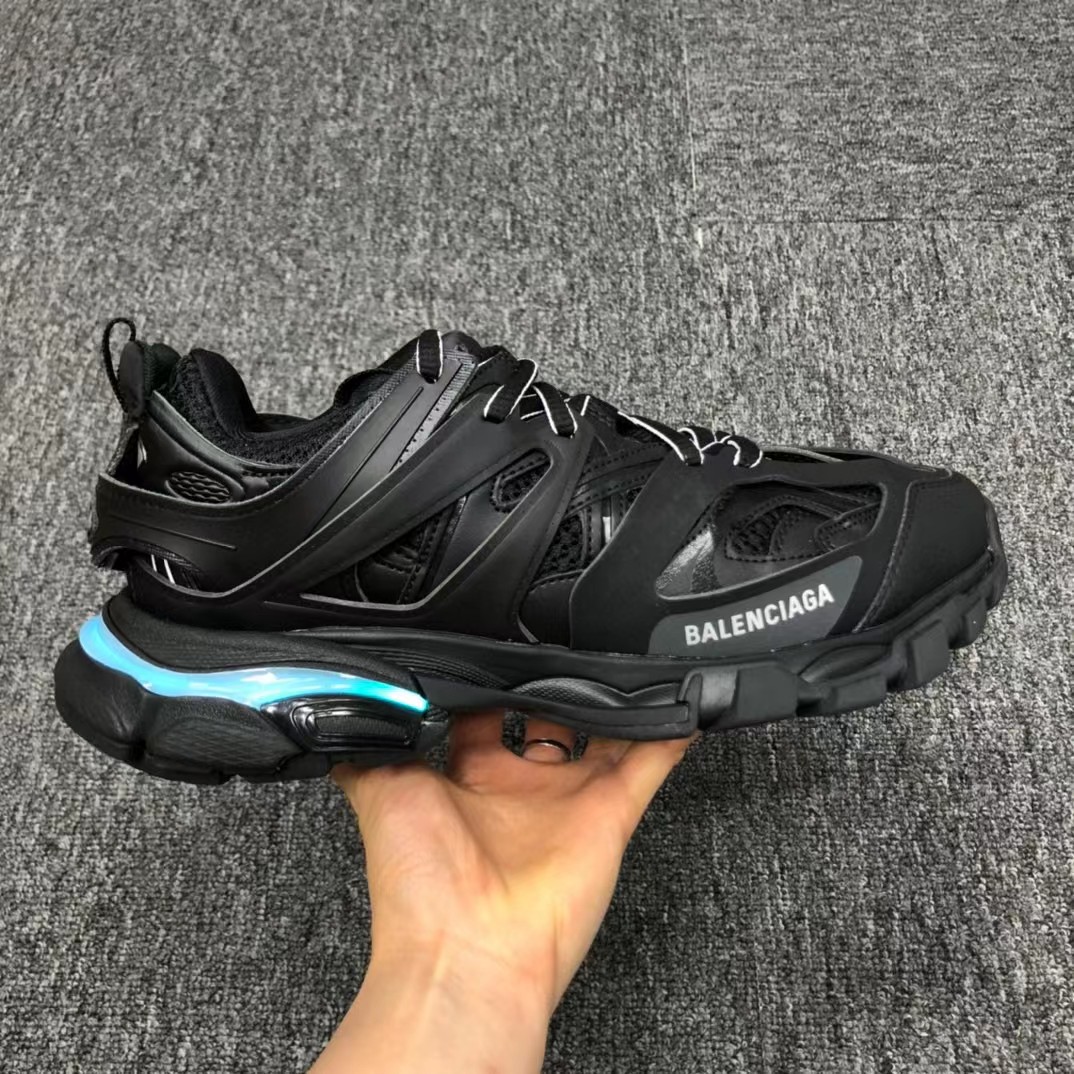 Balenciaga Tess S. Gomma Trek 3.0 LED Sneakers - DopestKickz