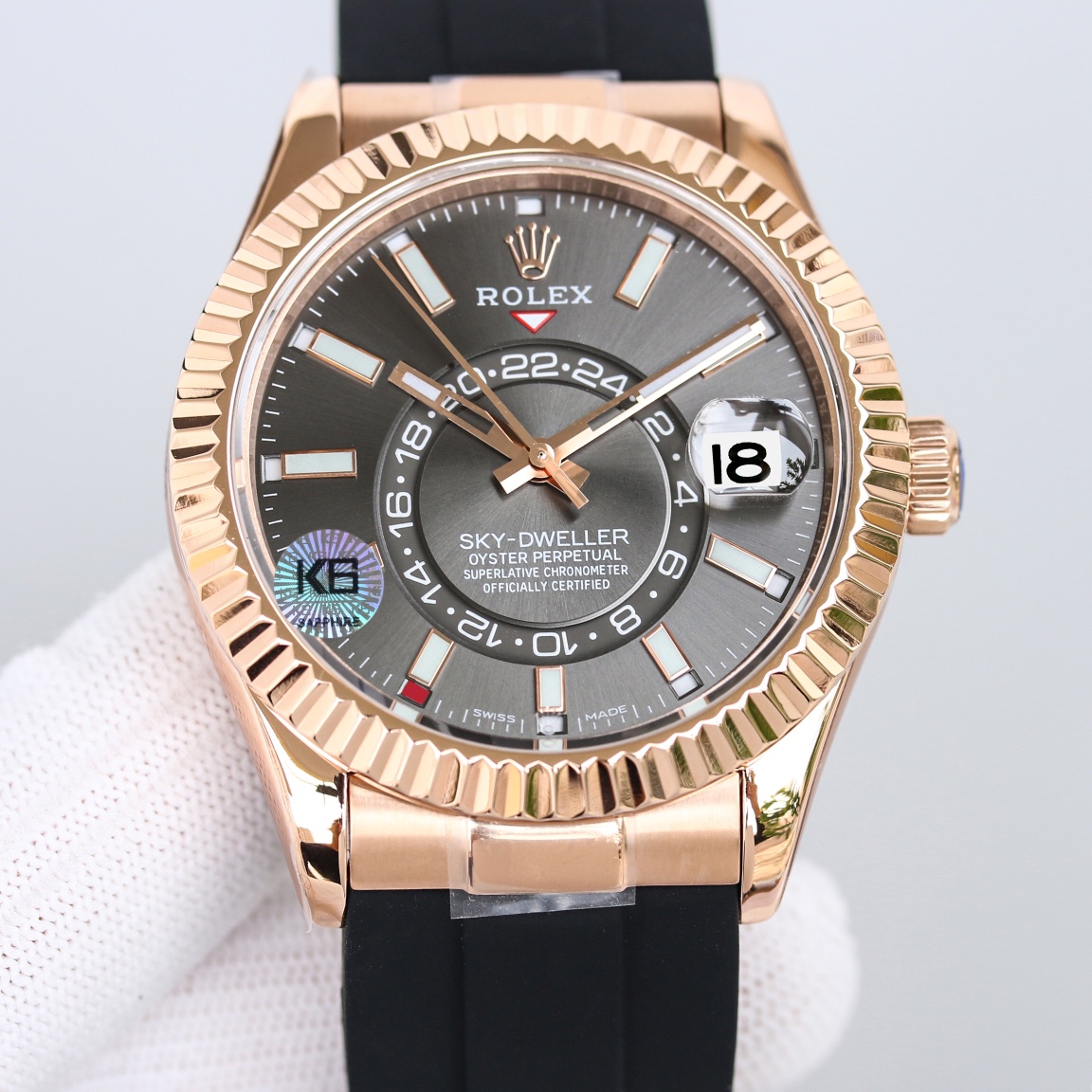 Rolex Watch   41.8mm - DopestKickz