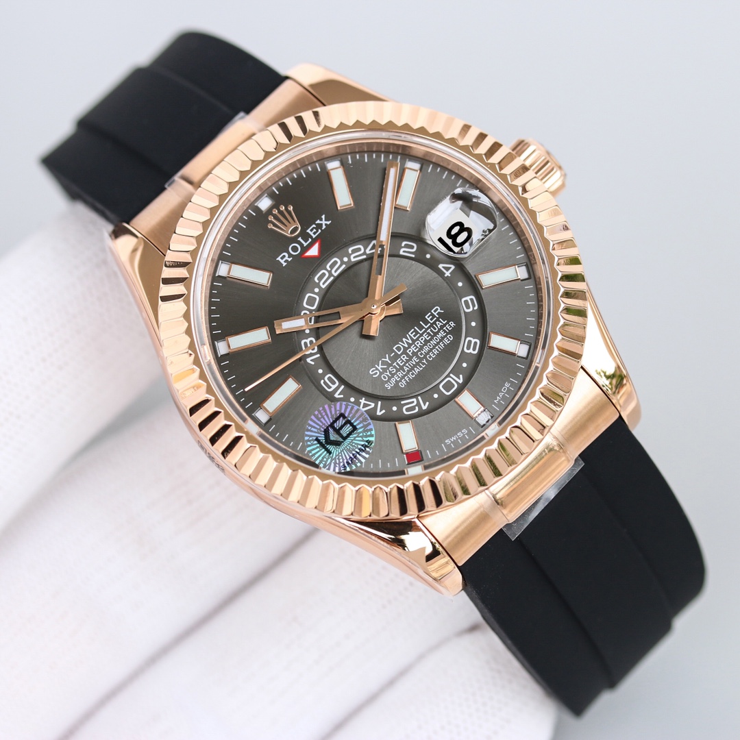 Rolex Watch   41.8mm - DopestKickz