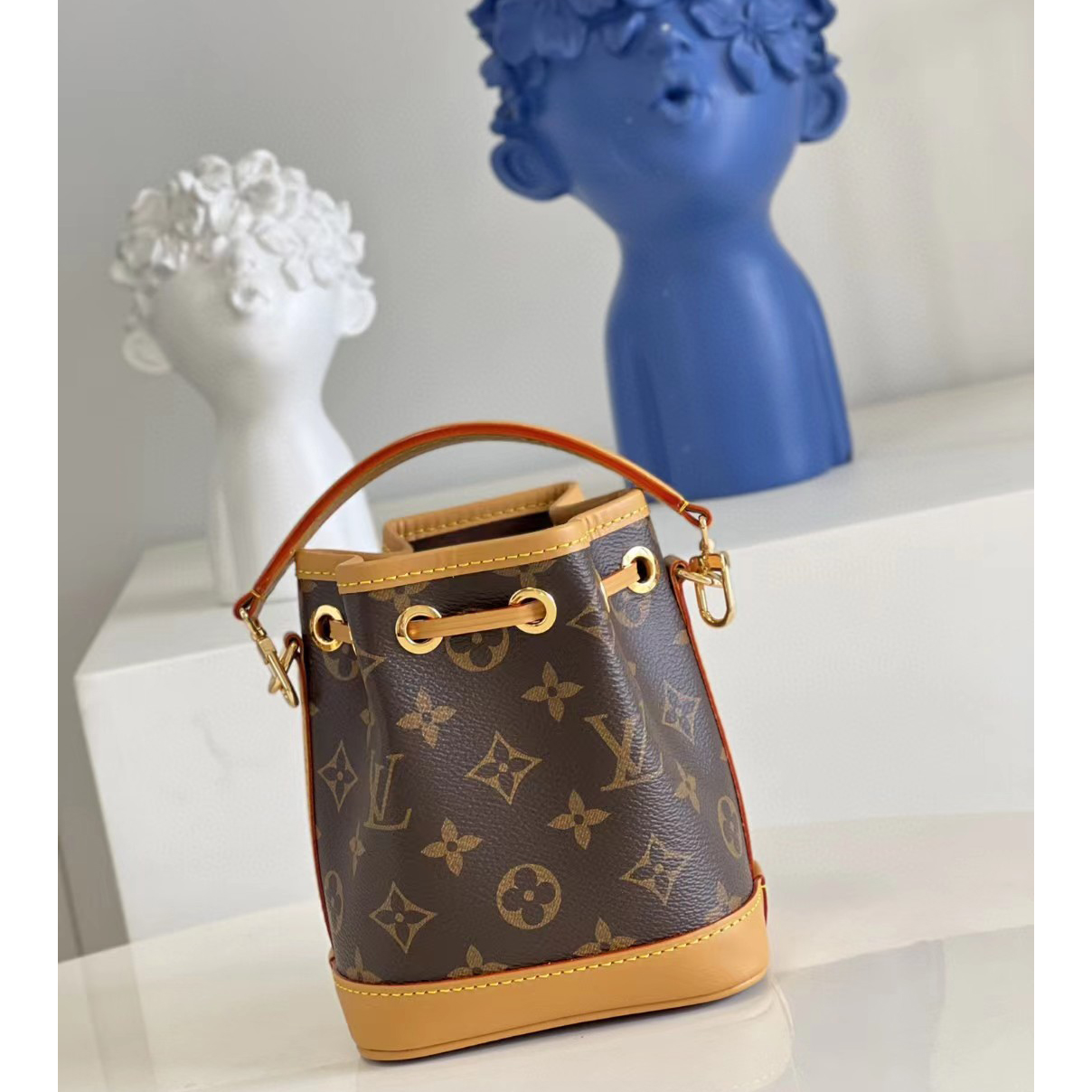 Louis Vuitton Nano  Noe Bag(13-16-10CM) - DopestKickz