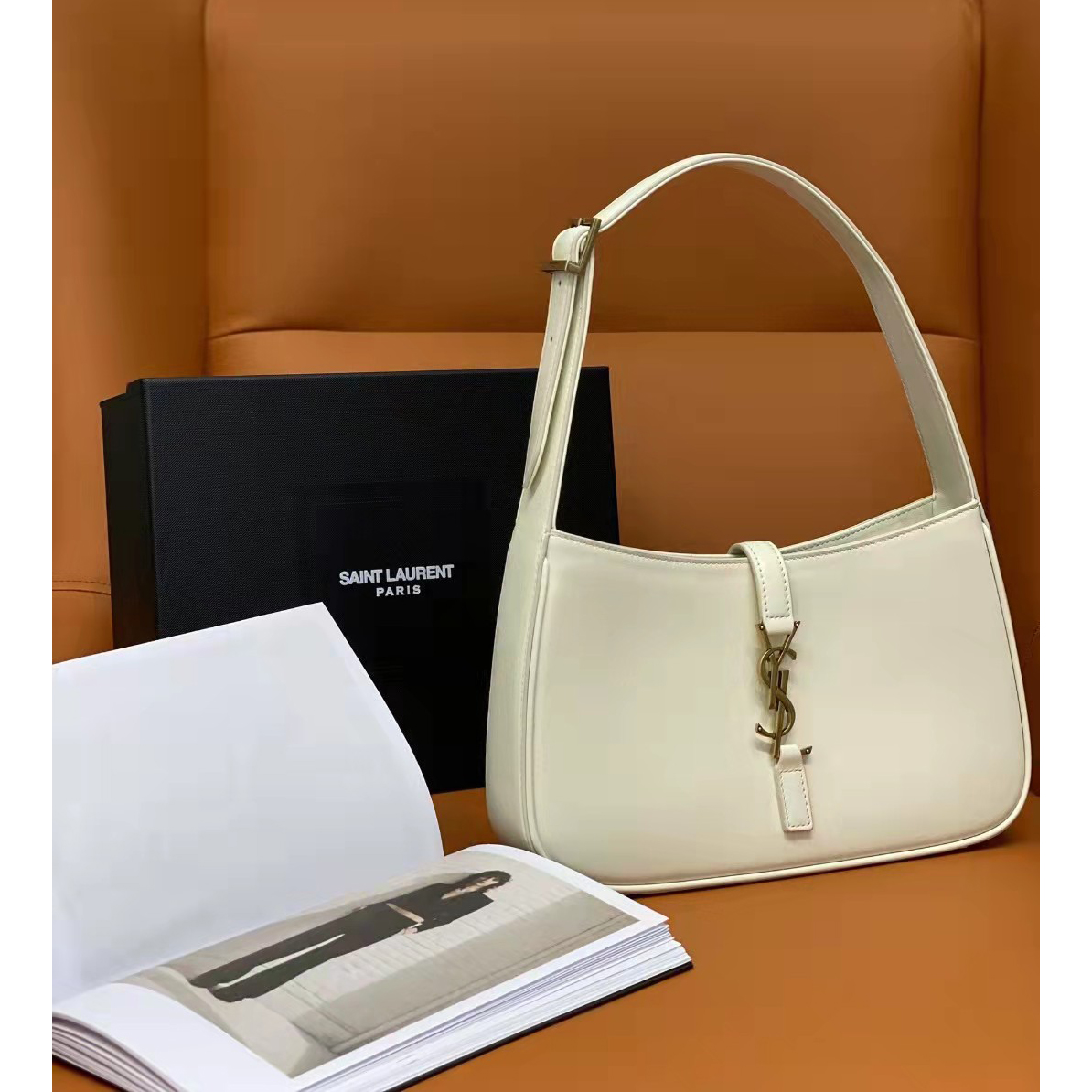 Saint Laurent Women Shoulder Bag(23-16-6.5cm) - DopestKickz