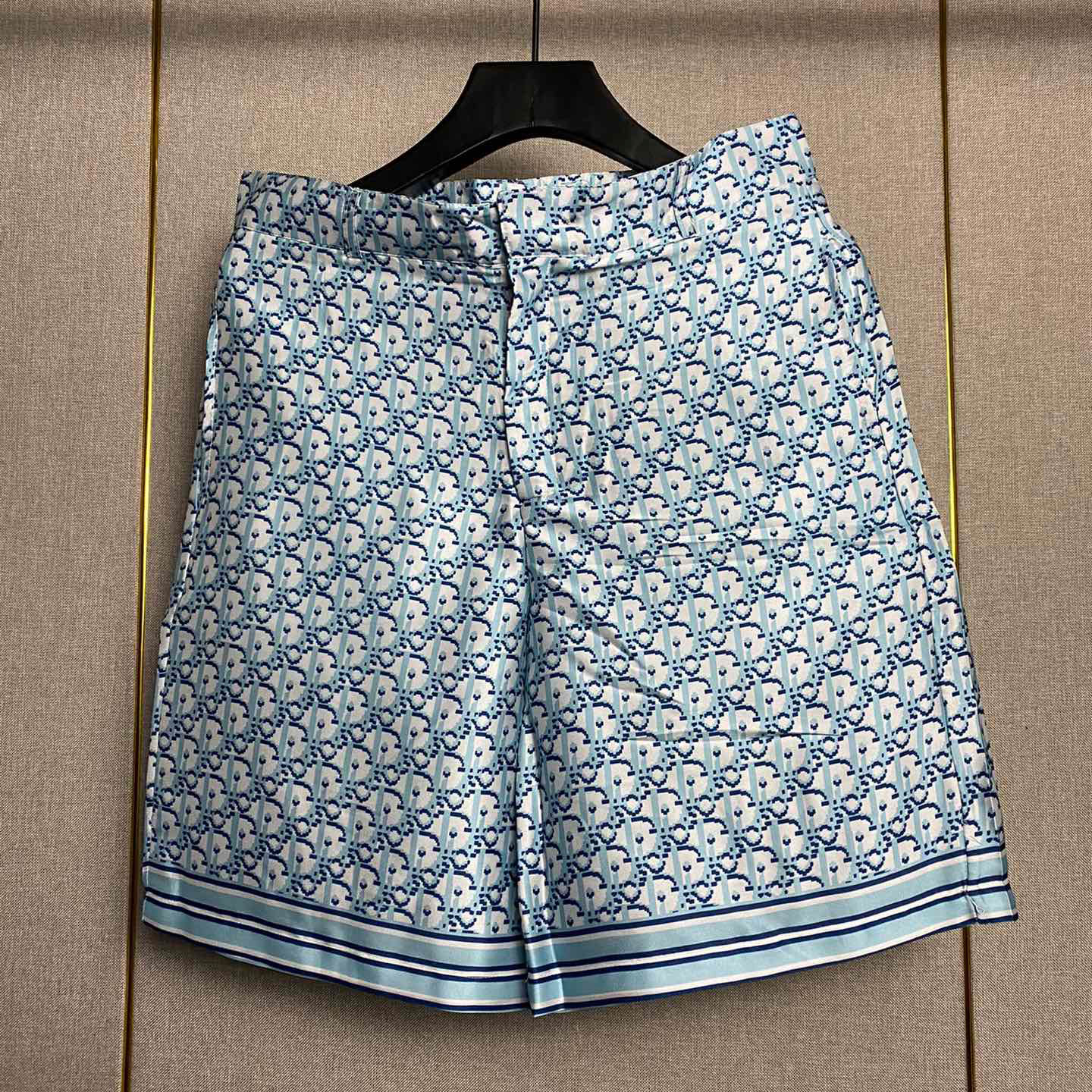 Dior Oblique Pixel Short-Sleeved Shirt And Shorts - DopestKickz