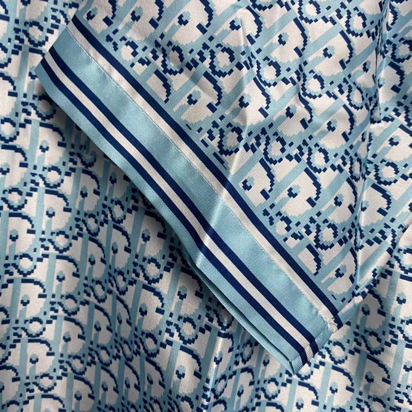 Dior Oblique Pixel Short-Sleeved Shirt And Shorts - DopestKickz