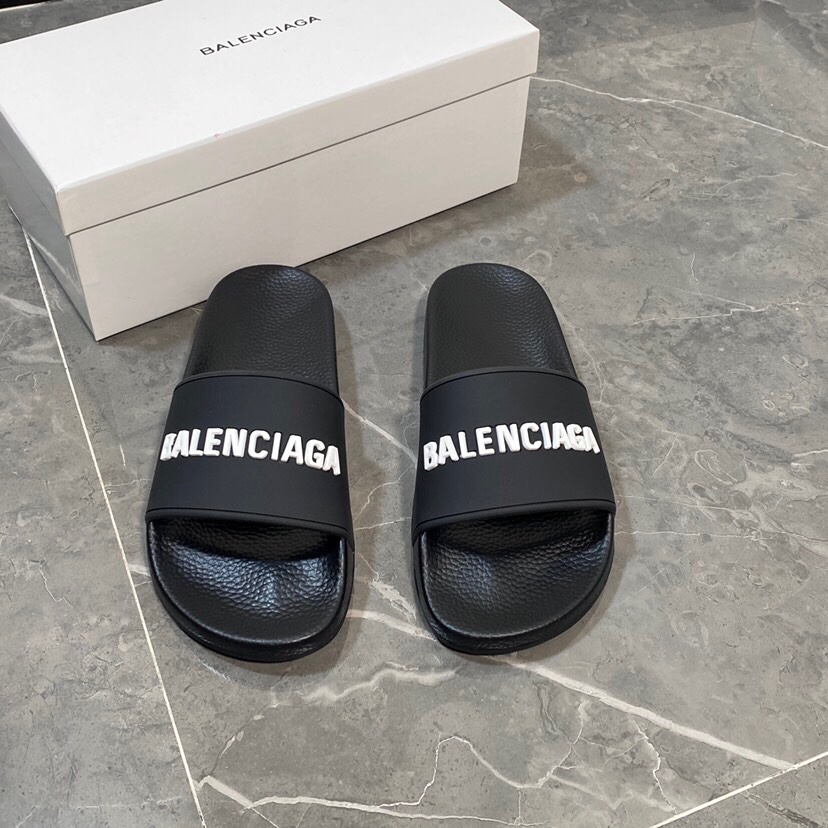 Balenciaga Bb Slide Sandal - DopestKickz