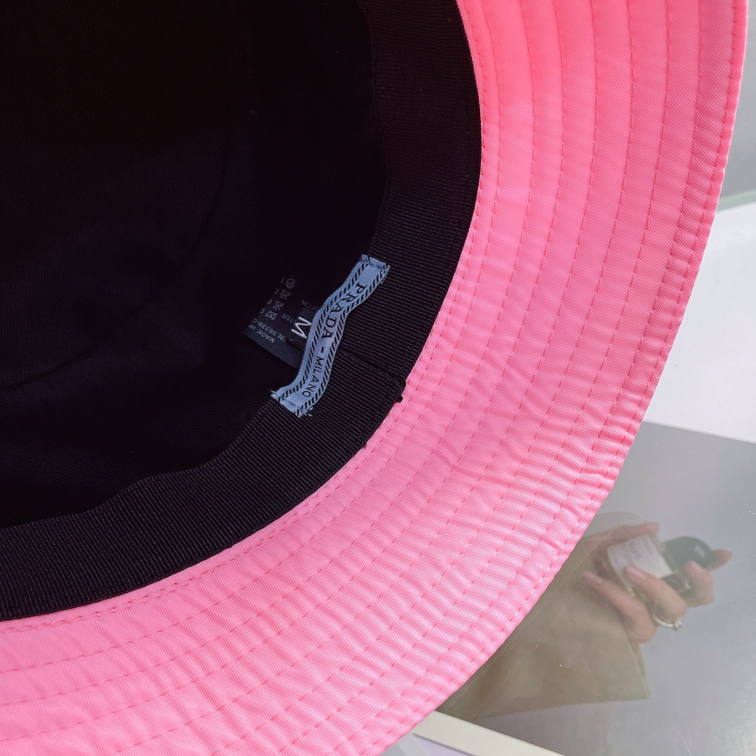 Prada Canvas Bucket Hat - DopestKickz