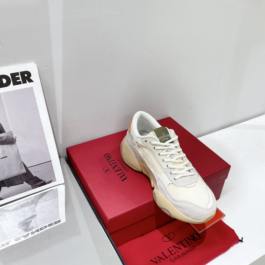 Valenti  Mesh Fabric And Suede Sneakers - DopestKickz