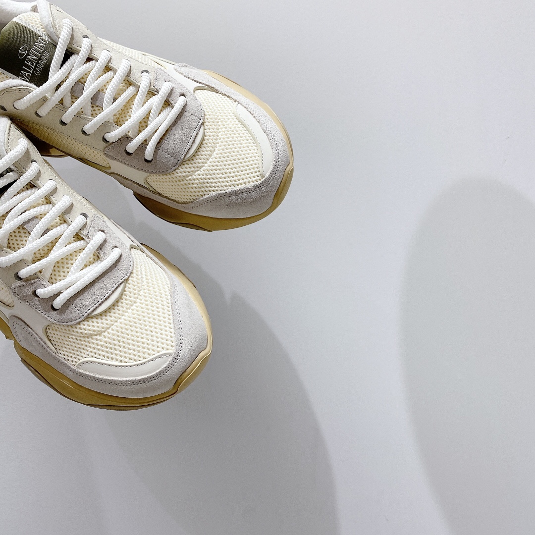 Valenti  Mesh Fabric And Suede Sneakers - DopestKickz