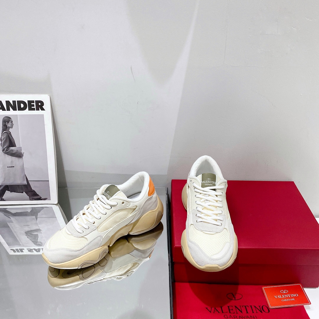 Valenti  Mesh Fabric And Suede Sneakers - DopestKickz