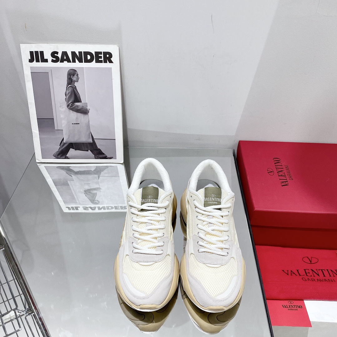 Valenti  Mesh Fabric And Suede Sneakers - DopestKickz