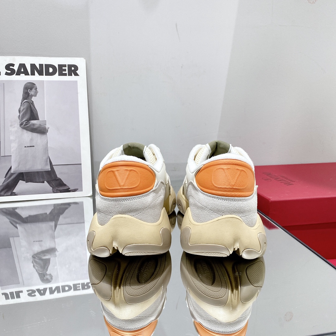 Valenti  Mesh Fabric And Suede Sneakers - DopestKickz