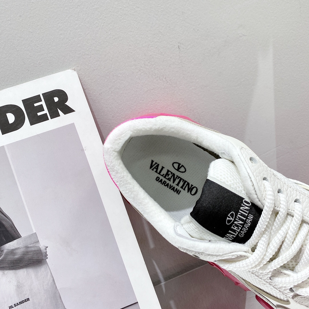 Valenti Mesh Fabric And Suede Sneakers - DopestKickz