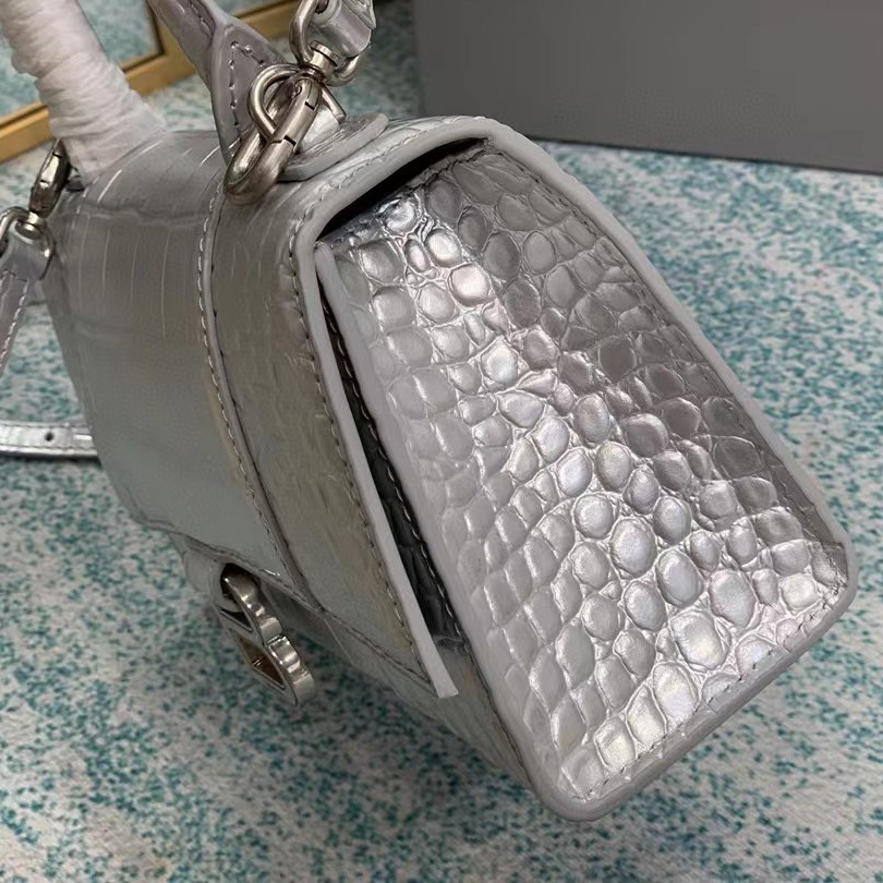 Balenciaga Hourglass Top Handle Bag (19-21-8CM) - DopestKickz