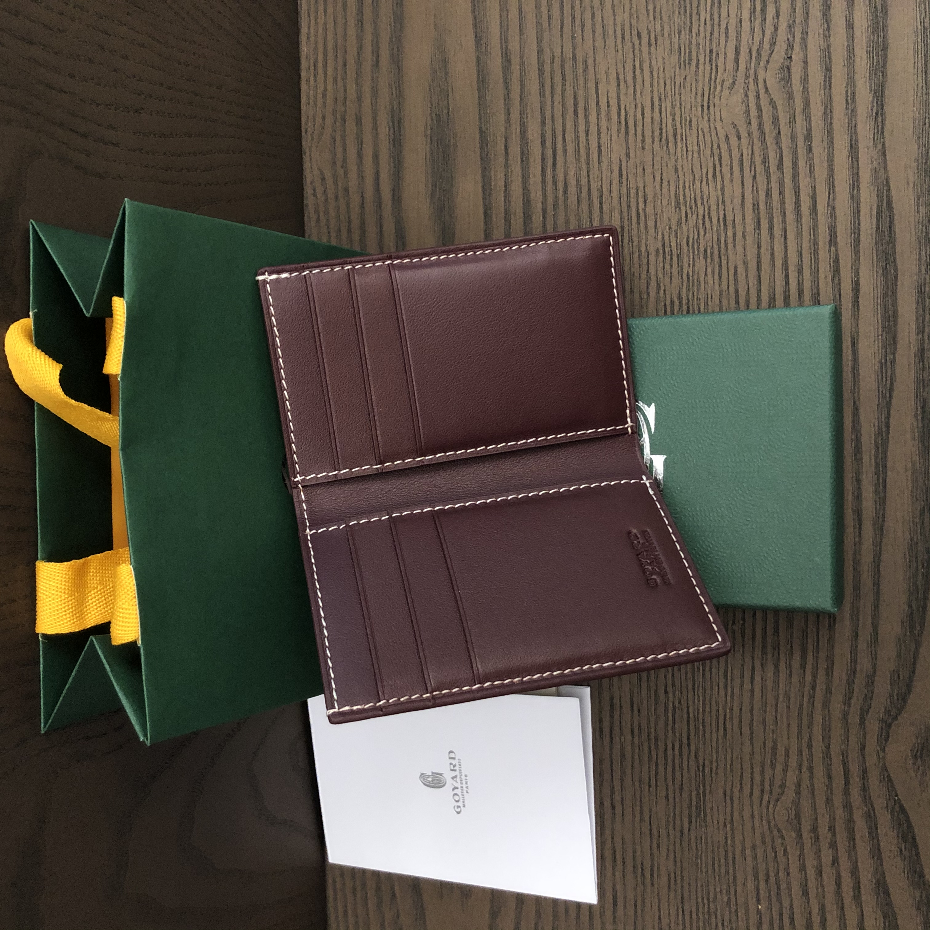 Goyard Saint-Pierre Card Wallet - DopestKickz