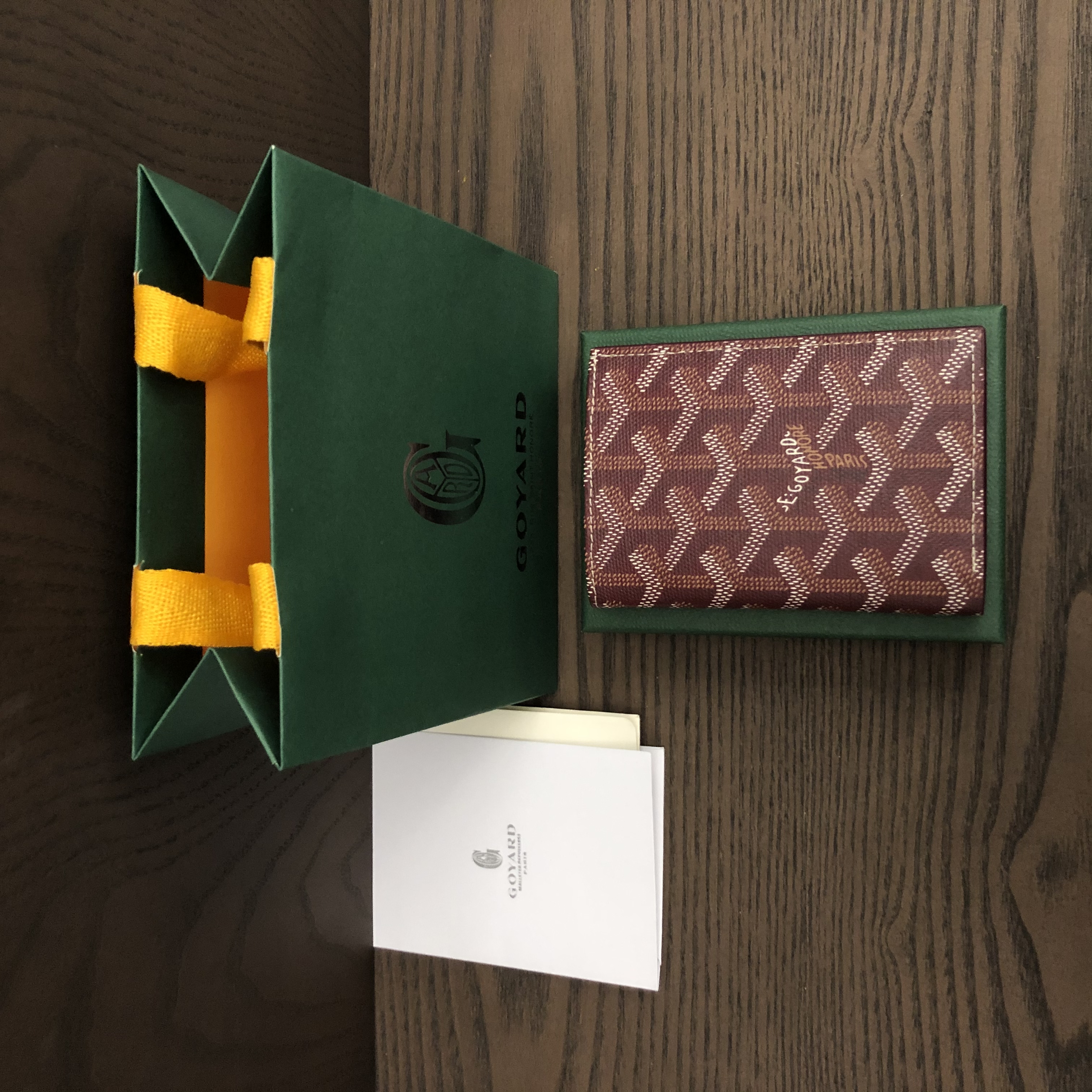 Goyard Saint-Pierre Card Wallet - DopestKickz