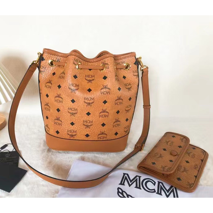 MCM Dessau Drawstring Bag (35-30-17.5CM) - DopestKickz