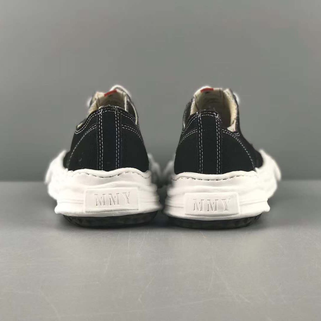 Maison Mihara Yasuhiro Original Sole Toe Cap Lowcut Canvas Sneaker - DopestKickz