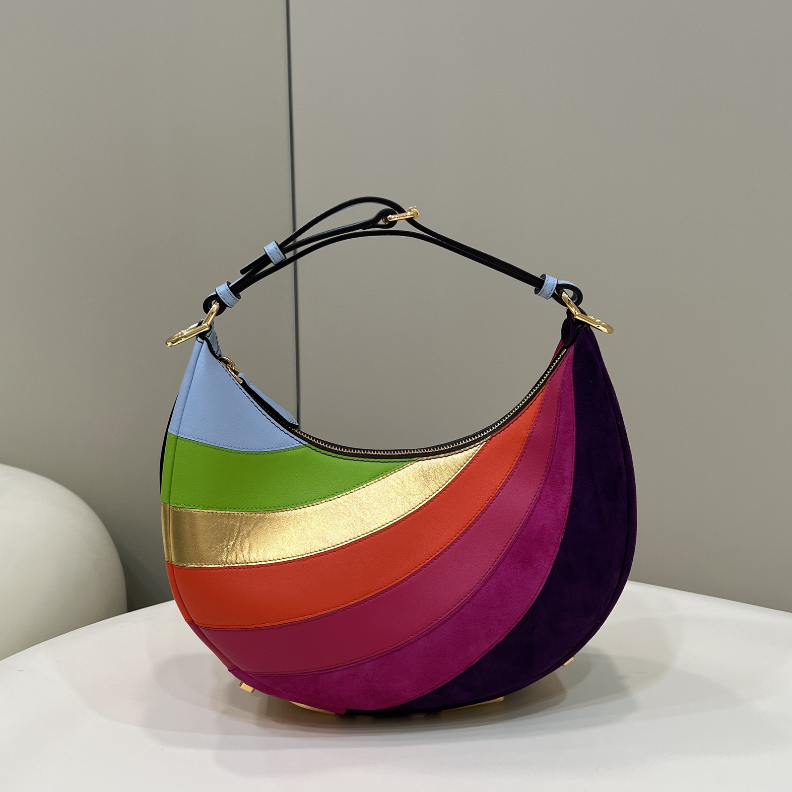 Fendi Graphy  Leather Bag(29*24.5*10cm) - DopestKickz