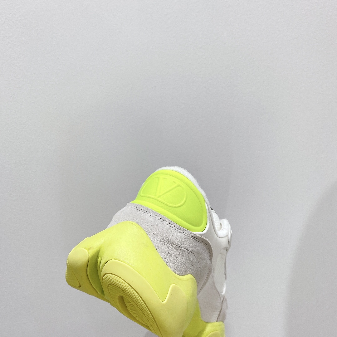 Valenti Mesh Fabric And Suede Sneakers - DopestKickz