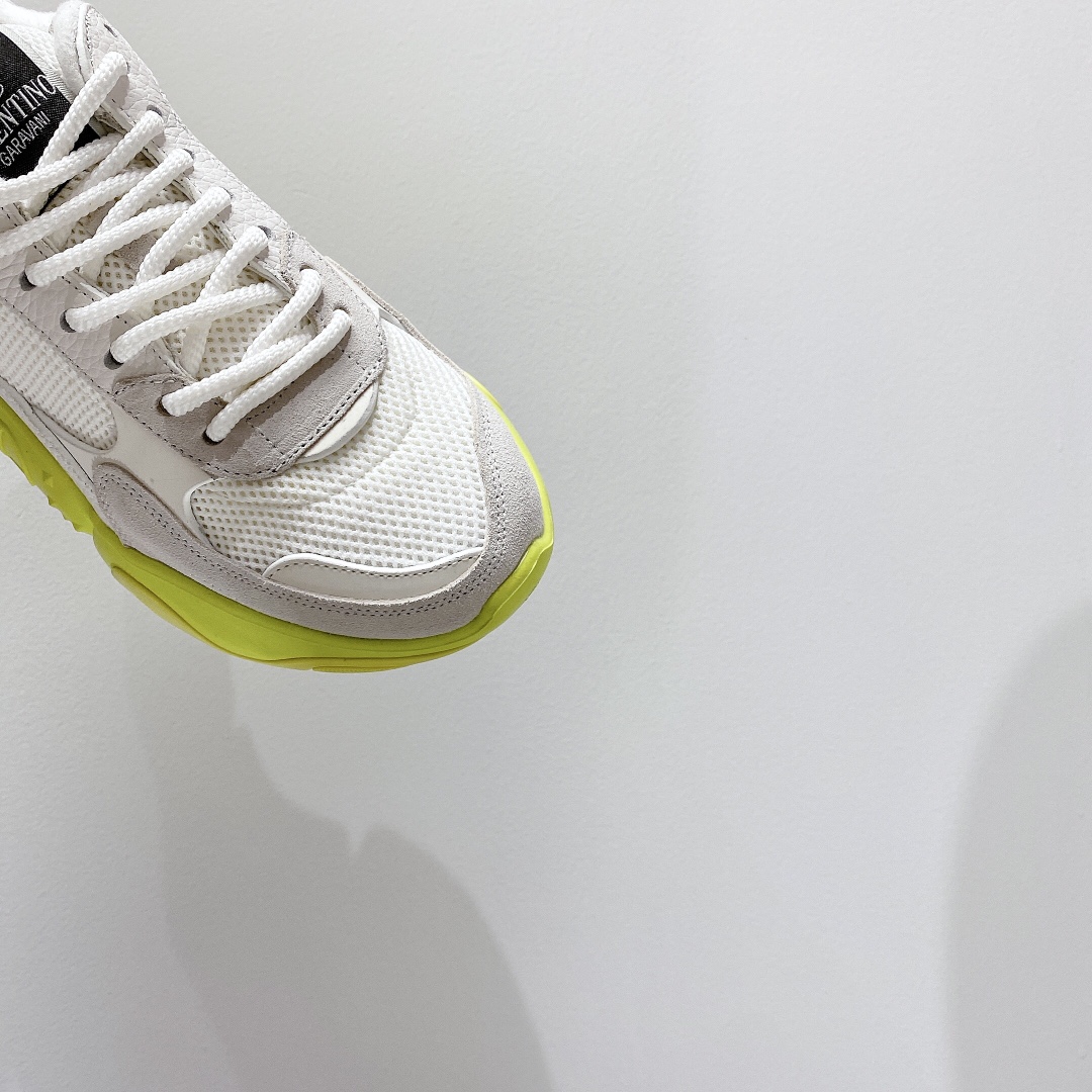 Valenti Mesh Fabric And Suede Sneakers - DopestKickz