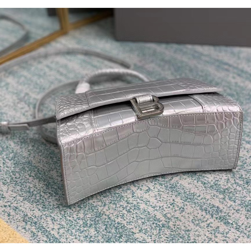 Balenciaga Hourglass Top Handle Bag (23-14-10CM) - DopestKickz