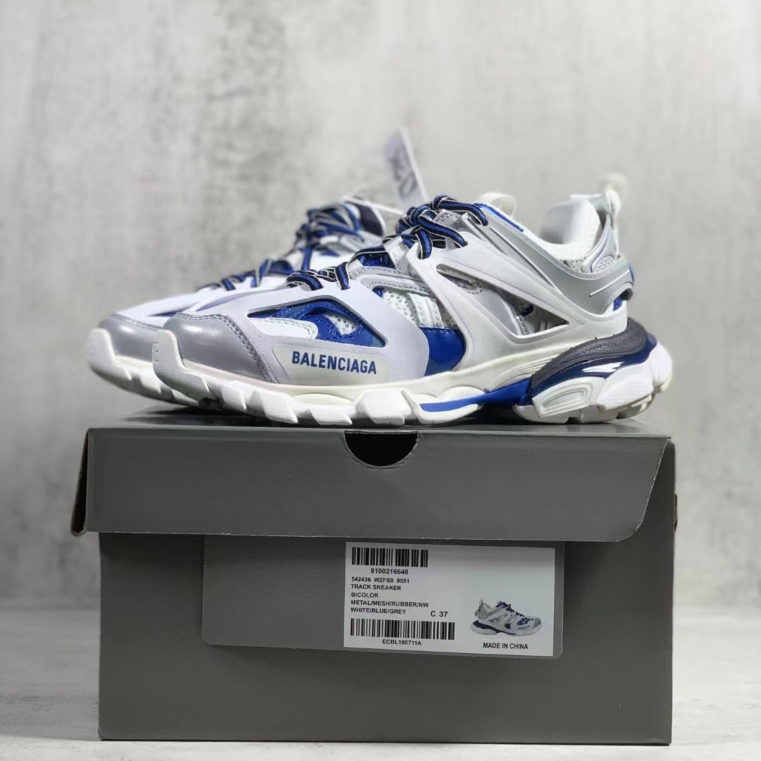 Balenciaga Track  Sneaker In White - DopestKickz
