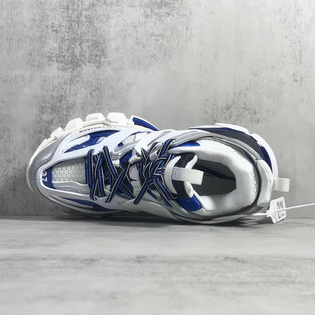 Balenciaga Track  Sneaker In White - DopestKickz