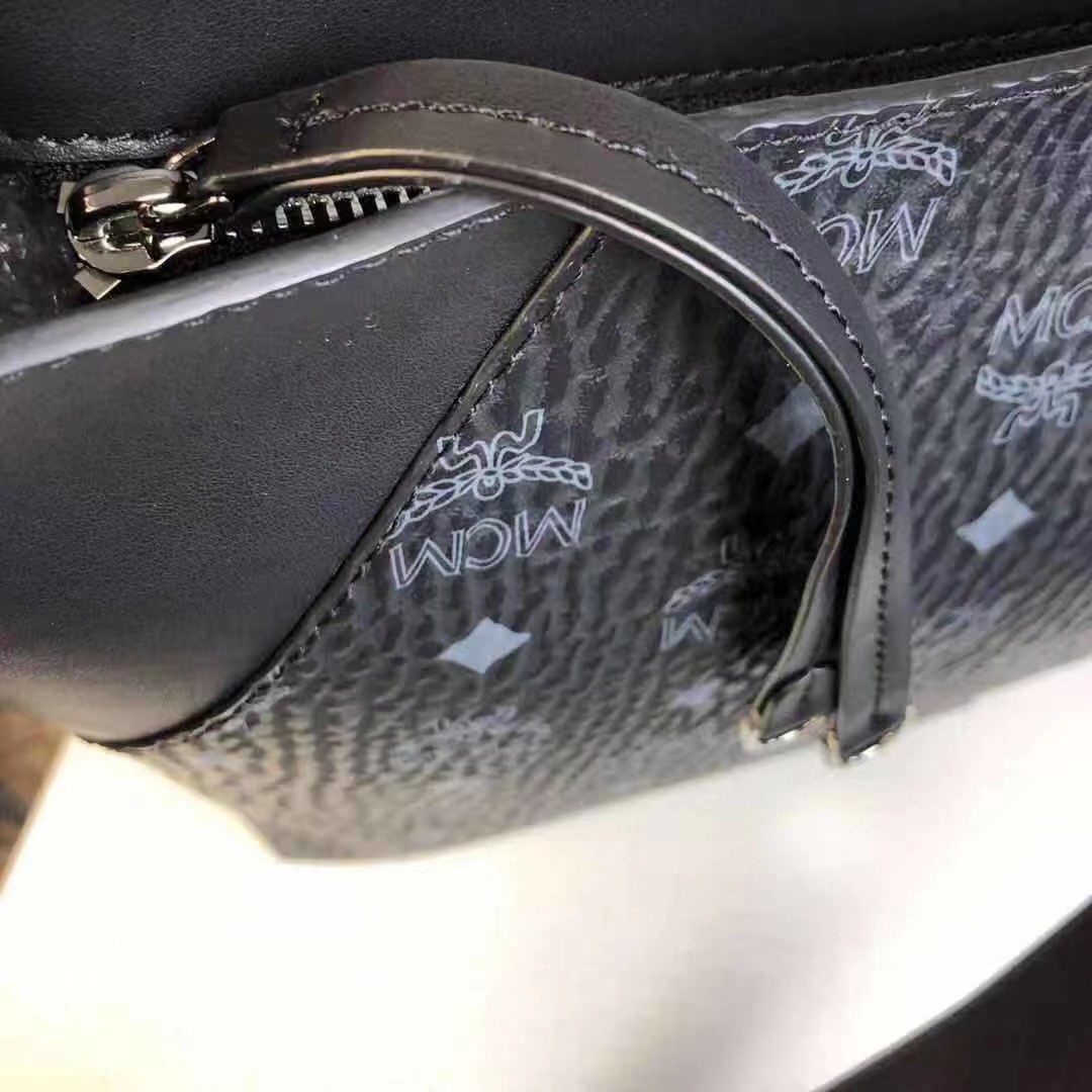 MCM Monogram Print Tote Bag(28-25-14cm) - DopestKickz