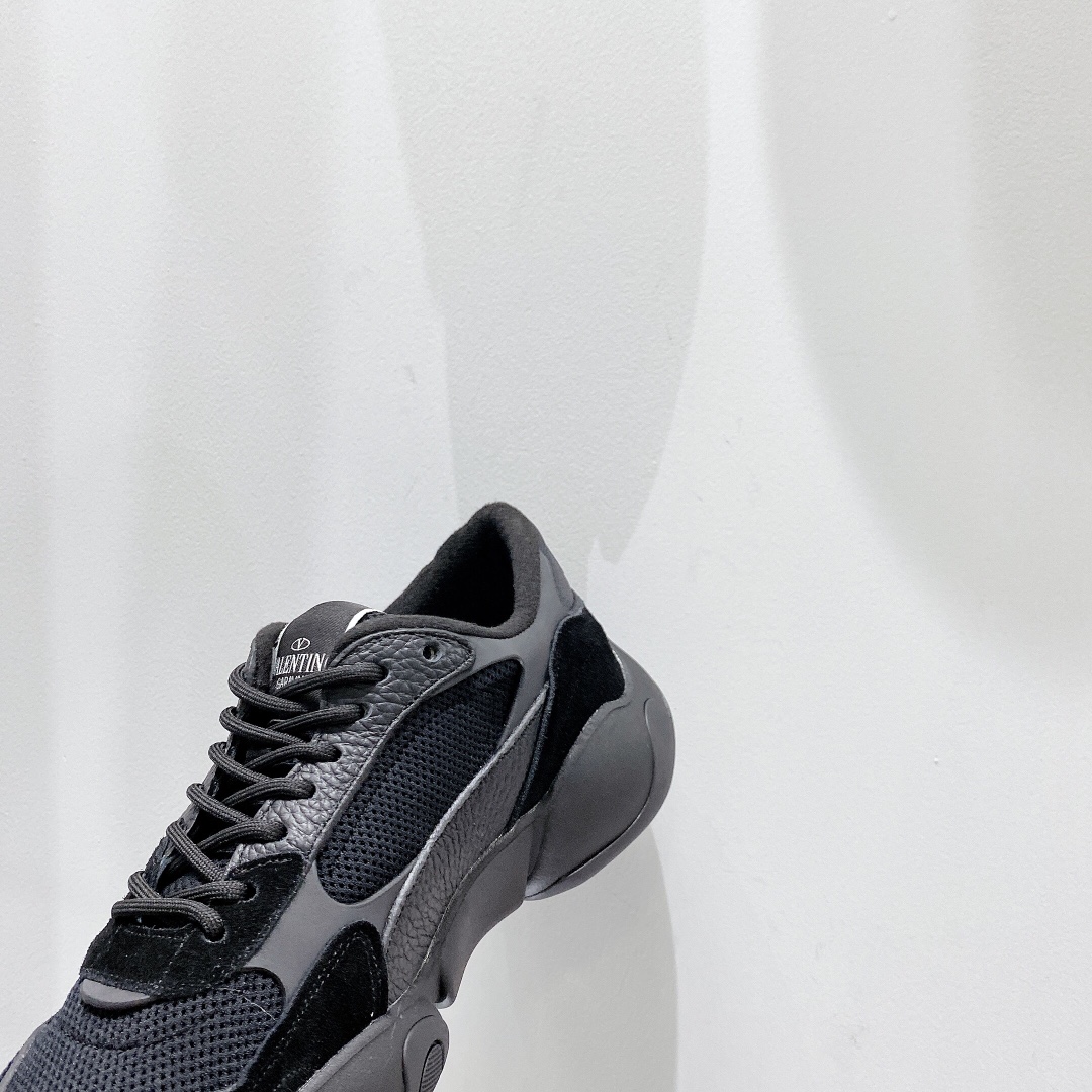 Valenti Mesh Fabric And Suede Sneakers - DopestKickz