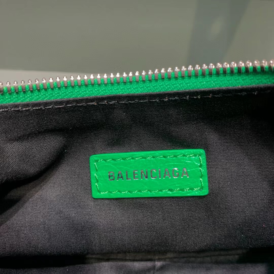 Balenciaga Le Cagole XS Shoulder Bag In Green(26-12-6cm) - DopestKickz