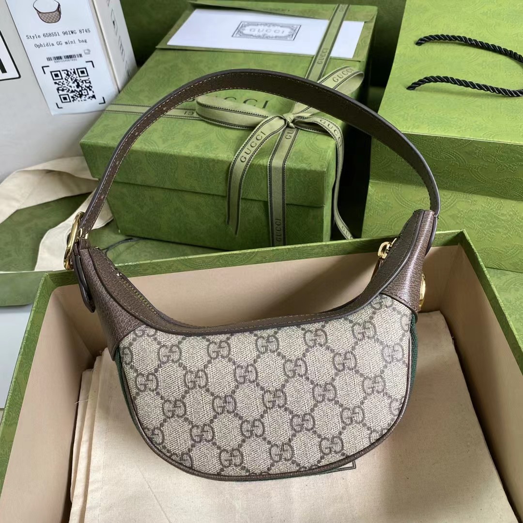 Gucci Ophidia GG Mini Bag(20-15-5cm)  658551 - DopestKickz