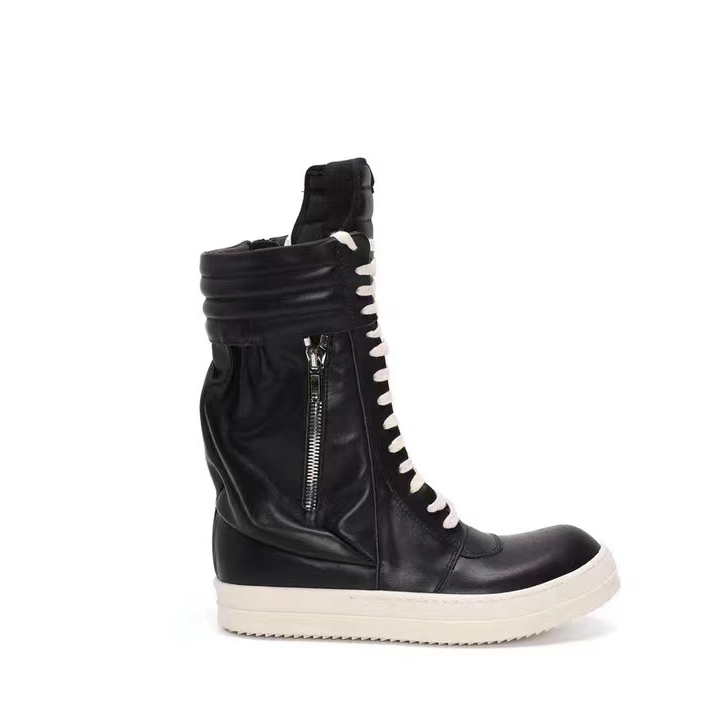 Rick Owens High Top Sneakers - DopestKickz