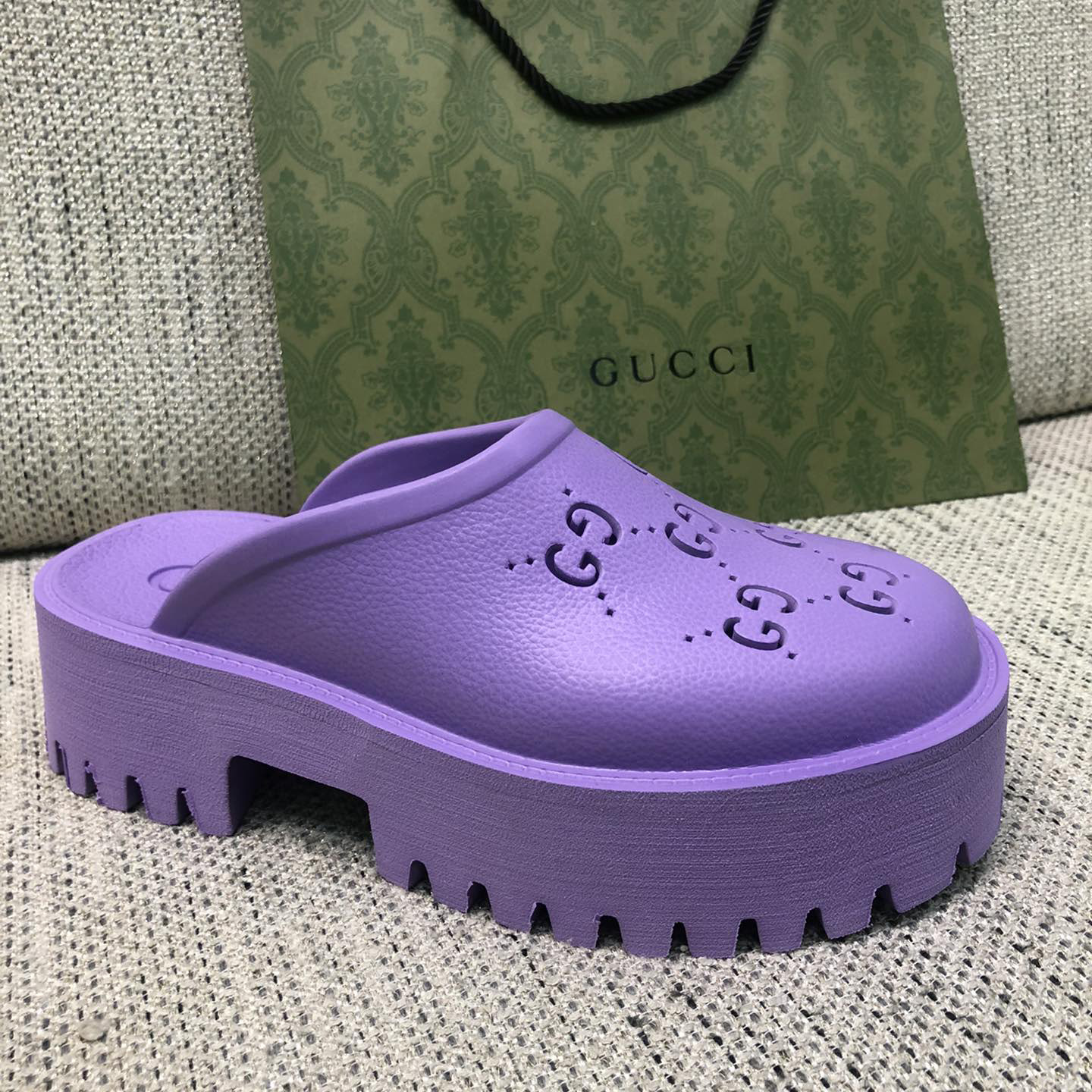 Gucci GG Slip-On Sandal - DopestKickz