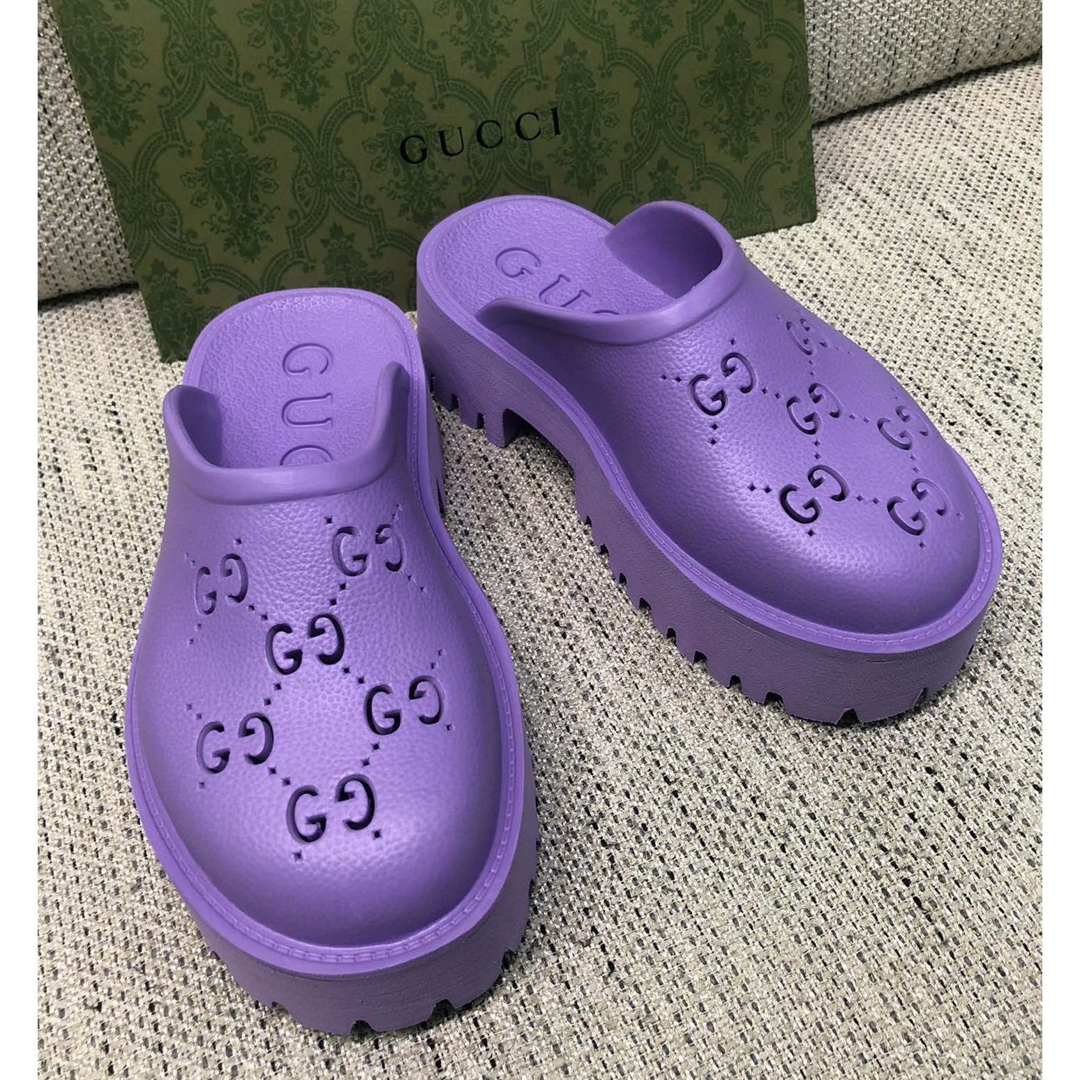 Gucci GG Slip-On Sandal - DopestKickz