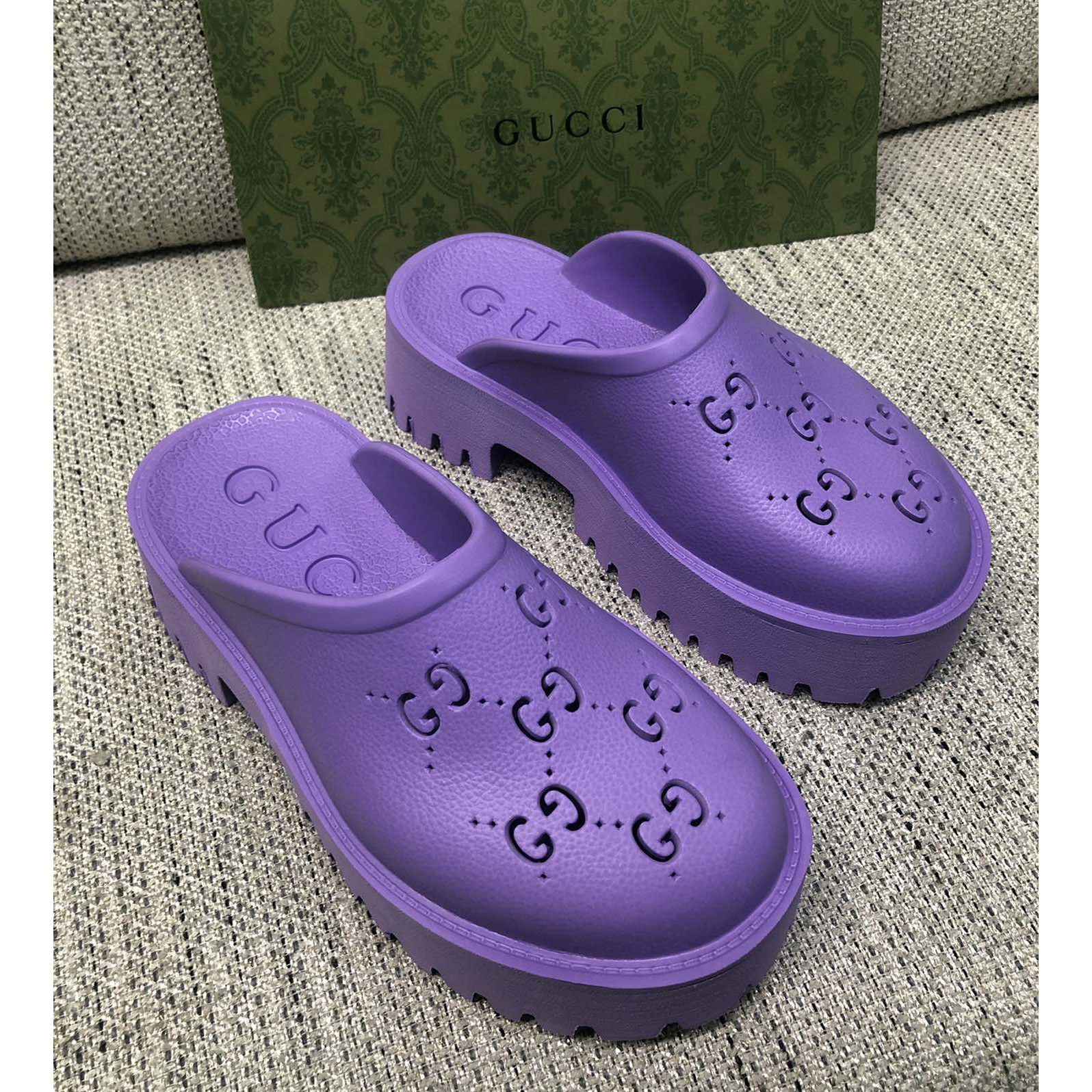 Gucci GG Slip-On Sandal - DopestKickz