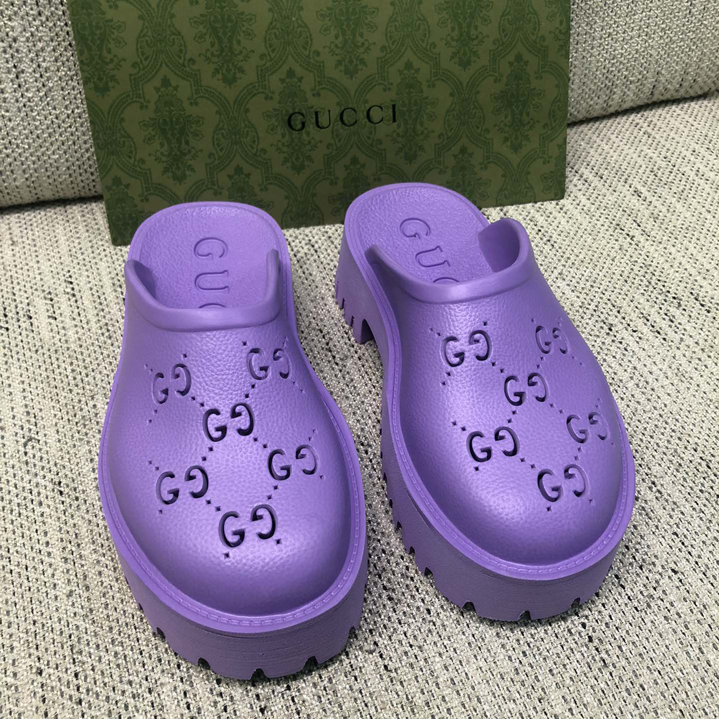 Gucci GG Slip-On Sandal - DopestKickz