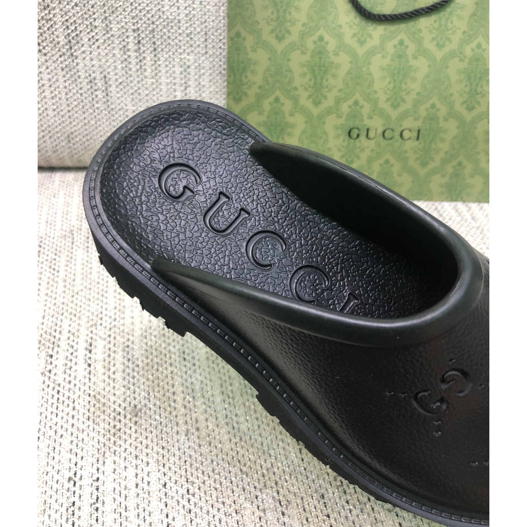 Gucci GG Slip-On Sandal - DopestKickz